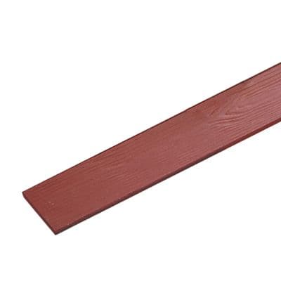 Plank TPI Teak Square Cut Size 15 x 300 x 0.8 CM. Red - Berry