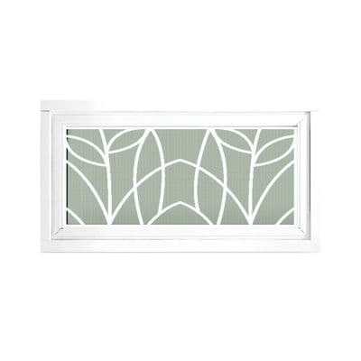 WINKING Aluminum Casement Window (WKALWWG), 80 x 50 cm