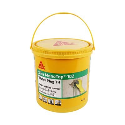 Mixed Hydraulic Cement SIKA No.102 Size 4.5 KG. Grey