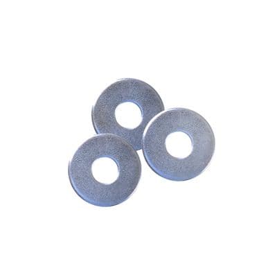 Steel Washer In BSW PAN SIAM WS+14 Size 1/4 Inch (Pack 0.5 Kg.) White Zinc