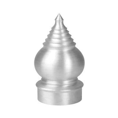 Casting Aluminium SC Spiral Part-Pole Cap Size 3 Inch