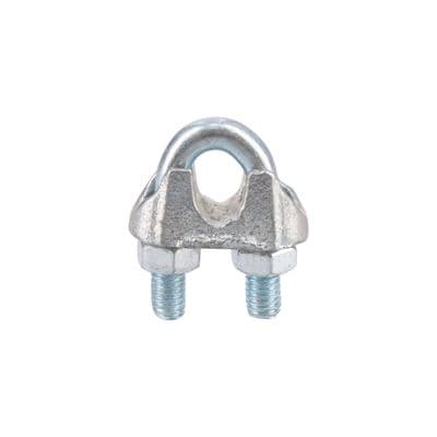 Wire Rope Clips WCS-14 PAN SIAM Size 1/4 Inch White Zinc Plating