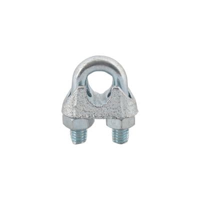 Wire Rope Clips WCS-516 PAN SIAM Size 5/16 Inch White Zinc Plating