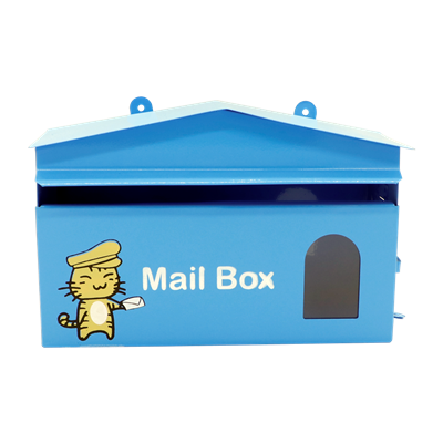 GIANT KINGKONG Fancy Mailbox, 28.5 x 11.5 x 17.5 Cm. Blue Color