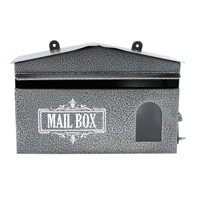GIANT KINGKONG Mailbox Classic Mini , 19 x 28 x 11 CM., Grey Color