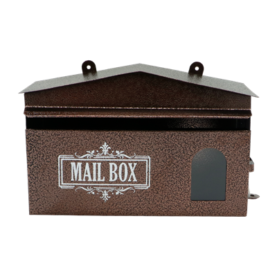 GIANT KINGKONG  Mail Box Classic Mini, 28 x 11 x 19 CM. Copper