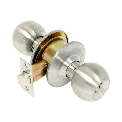 COLT LITE Stainless Knob Lockset (K5871) Size 75 mm