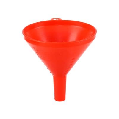 Plastic Oil Funnel SPOA Size 4 Inch Red