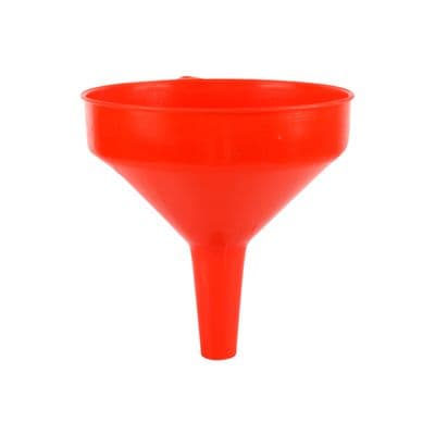 Plastic Oil Funnel SPOA Size 8 Inch Red