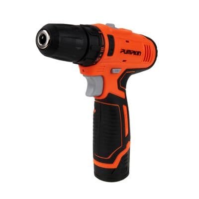 Cordless Drill PUMPKIN J-12D1301#50124 Power 12V Orange - Black