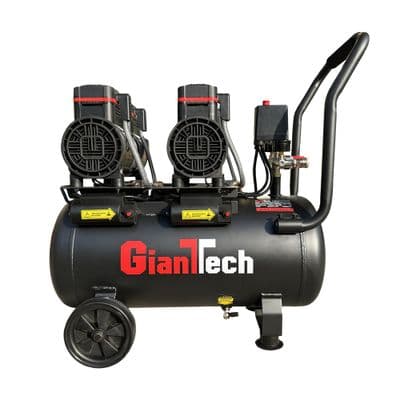 GIANTTECH Air Compressor Oil Free (A2-1300B-2050), 50L, Power 3.5 HP