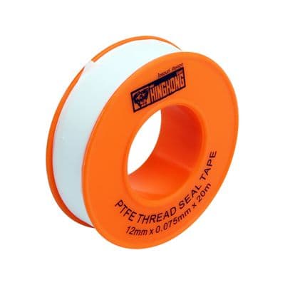 Teflon Thread Seal Tape GIANT KINGKONG TF12-20 Size 12 MM. x 20 M. Orange