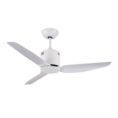 STARLIGHT Plastic ABS Ceiling Fan with Remote Control (S-40), 46 Inches, White Color
