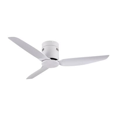 STARLIGHT Plastic ABS Ceiling Fan with Remote Control (S-40-1), 46 Inches, White Color