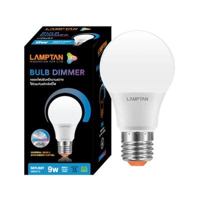 LED Bulb 9 Watt Daylight LAMPTAN BULB DIM E27