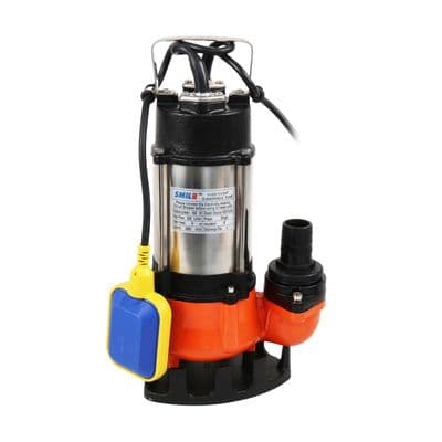 Submersible Sewage Pump with Float Valve 450 Watts SMILE SM-V450F Size 2 Inch Silver