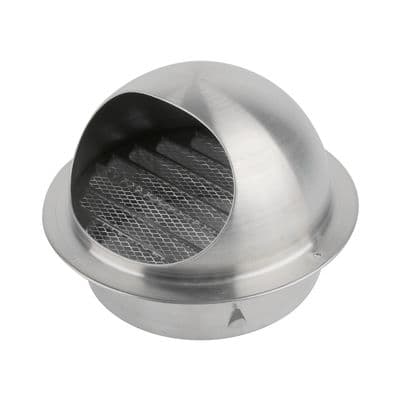 Exhaust Duct Cover ZAGIO HTFM-6 Size 6 Inch Stainless