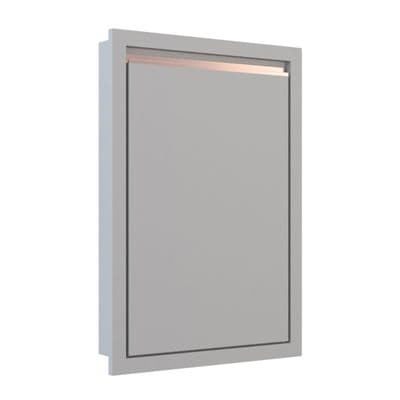 Single Counter Door MJ ET-S6040X-ELG Size 46 x 66 cm Light grey