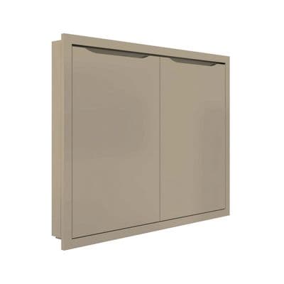 MJ Double Counter Door (EC-S6080X-SB), 86 x 66 cm, Sandbeige Color