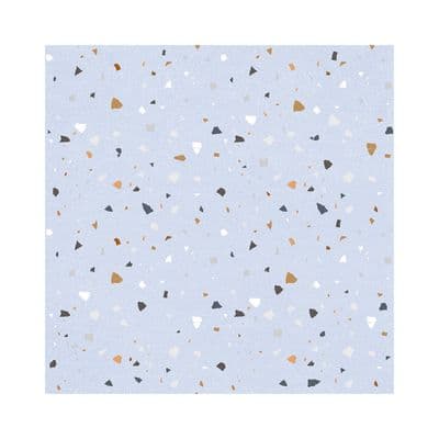 Ceramics Floor Tiles R/T COTTO CHAMOMILE BABY BLUE Size 40 x 40 cm (Box 6 Pcs.) Blue