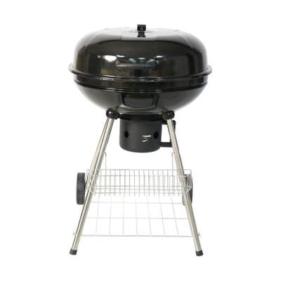 FONTE Charcoal BBQ Grill (KY22022E), 22.5 Inch, Black Color