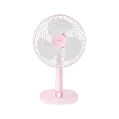 HATARI Table Fan (T14M1) 14 Inch, Pink