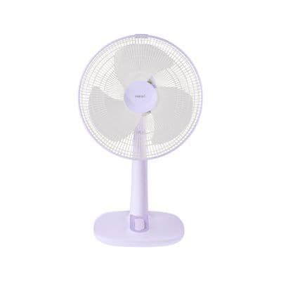 HATARI Table Fan (T14M1), 14 Inch, Purple