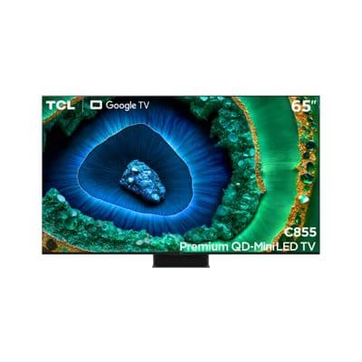 TCL TV QLED Mini-LED 4K Google TV (65C855), 65 Inches